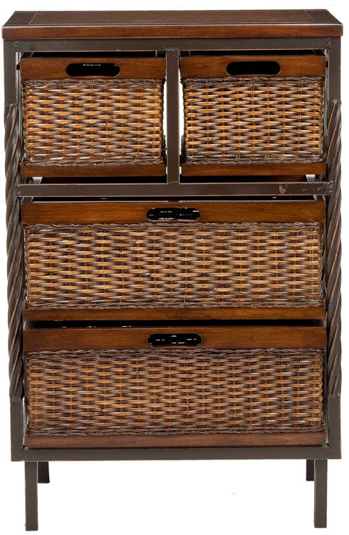 Safavieh Andrew 4 Drawer Storage Unit | Drawers | Modishstore - 1