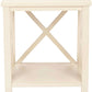 Safavieh Candence  Cross Back End Table | End Tables |  Modishstore 