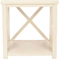 Safavieh Candence  Cross Back End Table | End Tables | Modishstore - 1