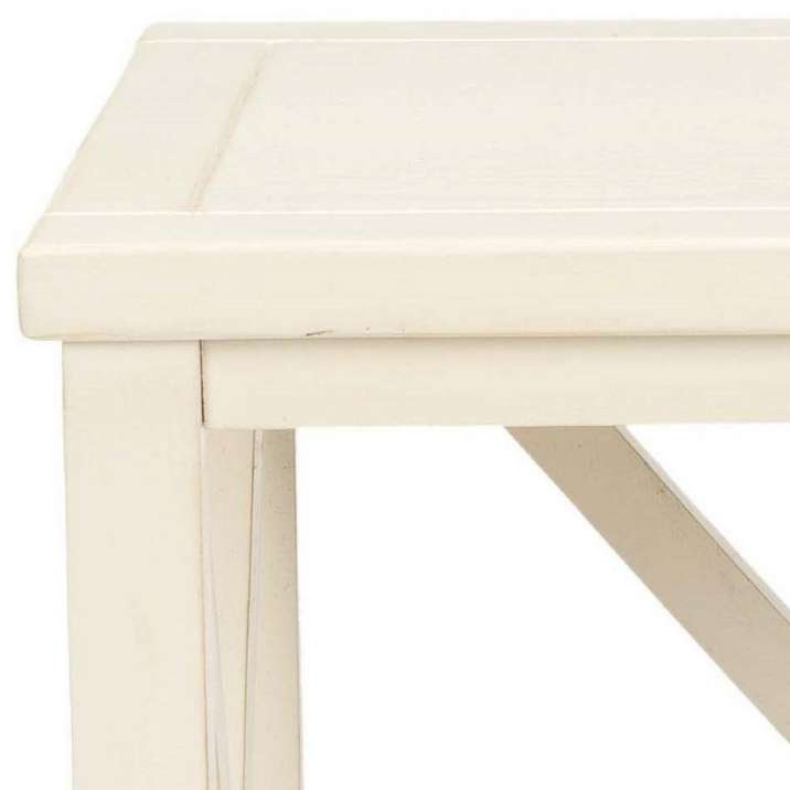 Safavieh Candence  Cross Back End Table | End Tables |  Modishstore  - 3