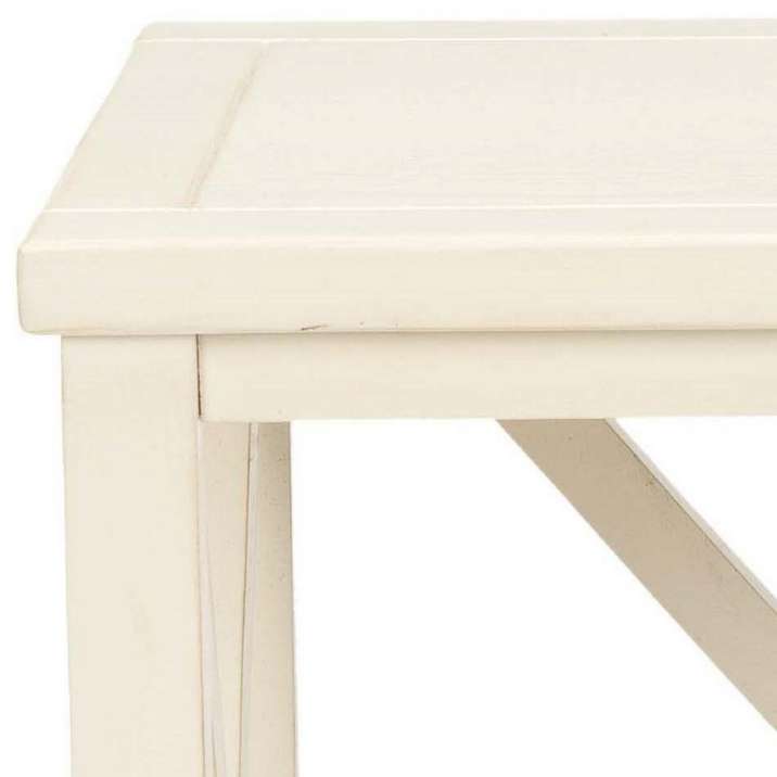 Safavieh Candence  Cross Back End Table | End Tables | Modishstore - 3