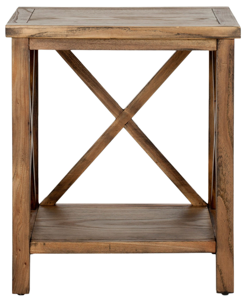 Safavieh Candence  Cross Back End Table | End Tables | Modishstore - 8