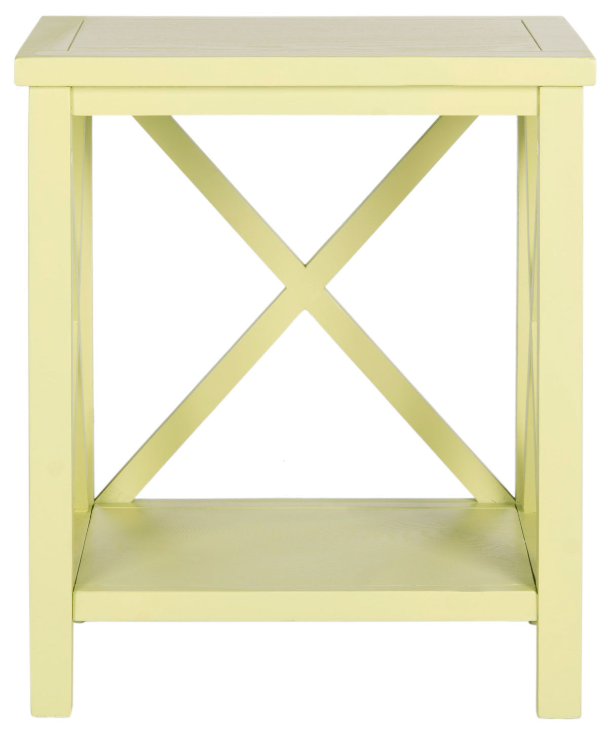 Safavieh Candence  Cross Back End Table | End Tables | Modishstore - 15