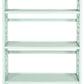 Safavieh Natalie 3 Tier Low Bookcase - Celadon | Etagere | Modishstore - 2