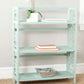 Safavieh Natalie 3 Tier Low Bookcase - Celadon | Etagere | Modishstore