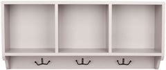 Safavieh Alice Wall Shelf With Storage Compartments - Gray