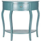 Safavieh Jan Demilune Small Console - Teal | Console Tables | Modishstore