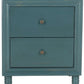 Safavieh Blaise Nightstand With Storage Drawers - Dark Teal | Nightstands | Modishstore - 2