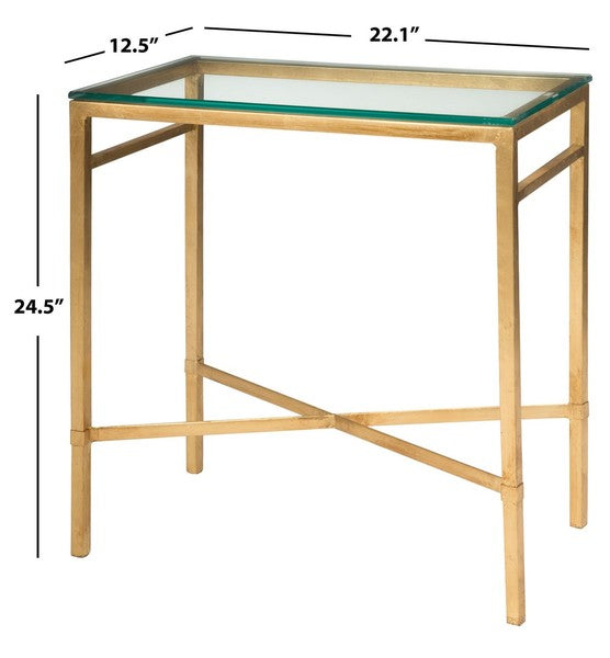 Safavieh Viggo Chairside Table | Side Tables | Modishstore - 4
