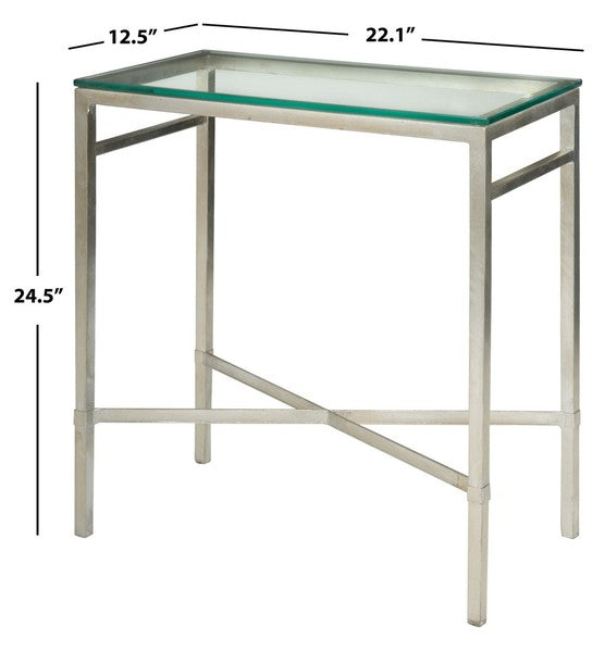 Safavieh Viggo Chairside Table | Side Tables | Modishstore - 5