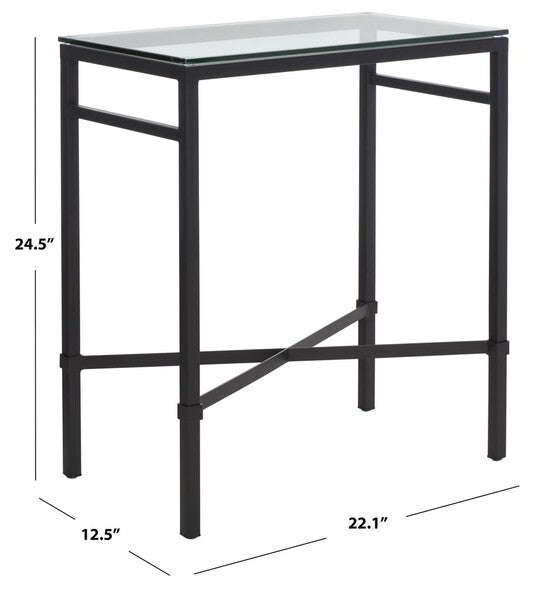 Safavieh Viggo Chairside Table | Side Tables | Modishstore - 10