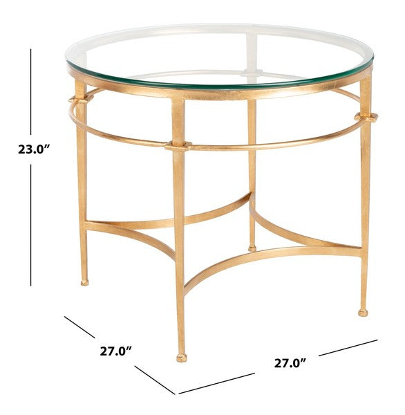Safavieh Ingmar Round Side Table | Side Tables | Modishstore - 5