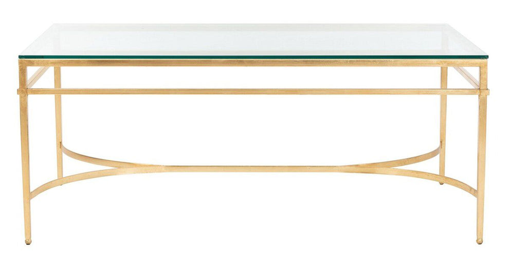 Safavieh Abelard Cocktail Table - Gold | Coffee Tables | Modishstore - 3