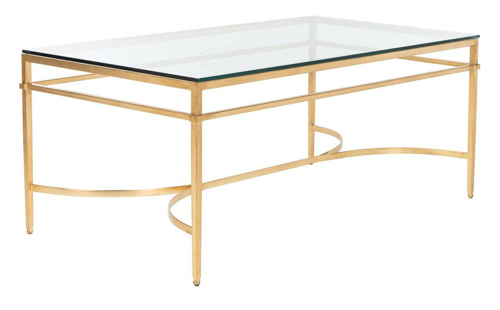 Safavieh Abelard Cocktail Table - Gold | Coffee Tables | Modishstore - 2