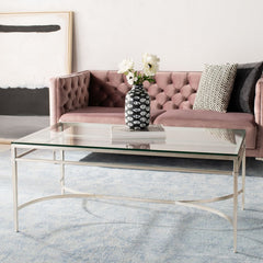 Safavieh Abelard Cocktail Table - Silver