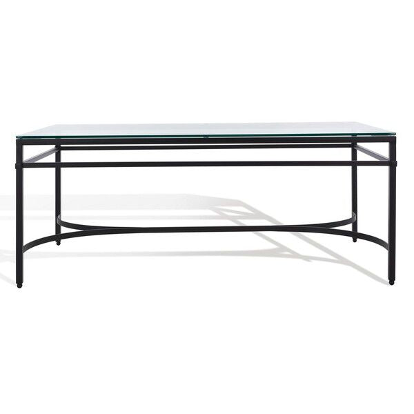Safavieh Abelard Cocktail Table - Black | Coffee Tables | Modishstore - 2