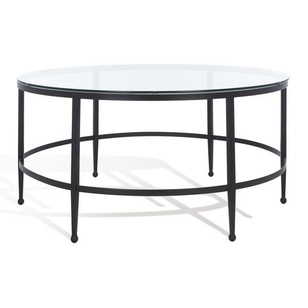 Safavieh Edmund Cocktail Table - Black | Coffee Tables | Modishstore - 2