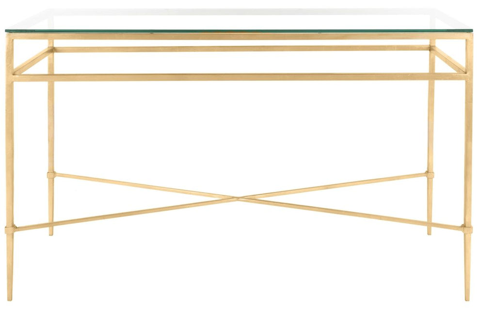 Safavieh Baumgarten Console Table - Gold | Console Tables | Modishstore - 3