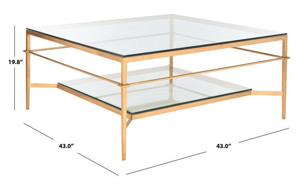 Safavieh Mieka Cocktail Table | Coffee Tables | Modishstore - 5