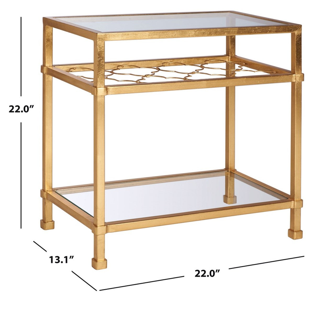 Safavieh Hanzel Side Table | Accent Tables | Modishstore - 4