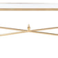 Safavieh Devi Gold Leaf Coffee Table | Coffee Tables | Modishstore - 5
