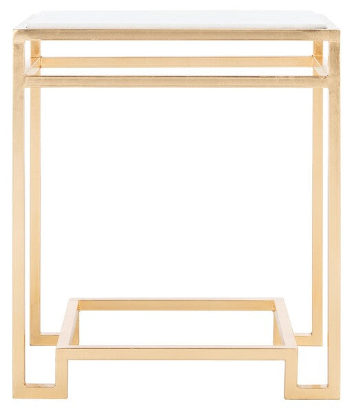 Safavieh Moriah Gold Leaf Accent Table | Accent Tables | Modishstore - 5