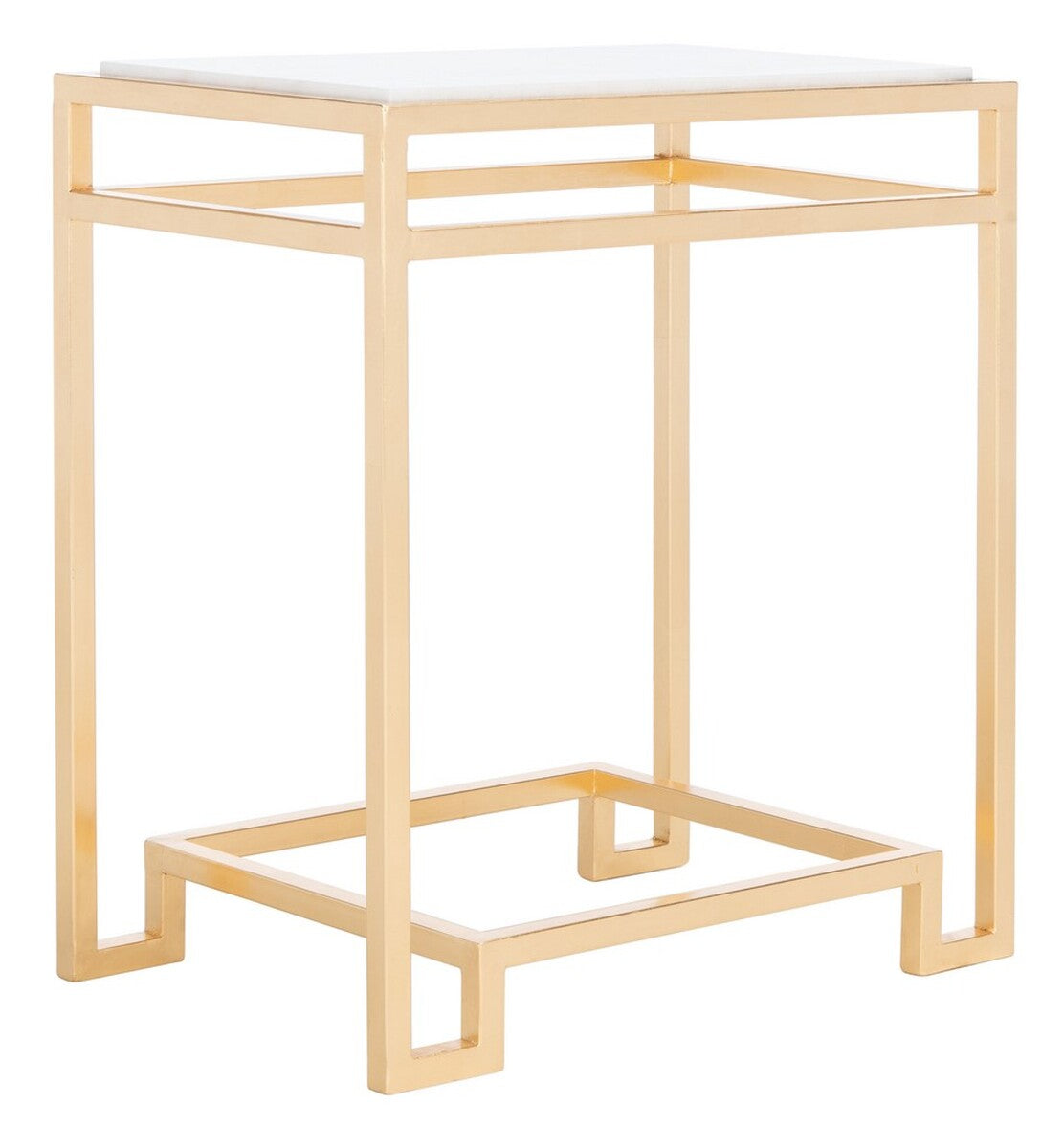 Safavieh Moriah Gold Leaf Accent Table | Accent Tables | Modishstore - 2