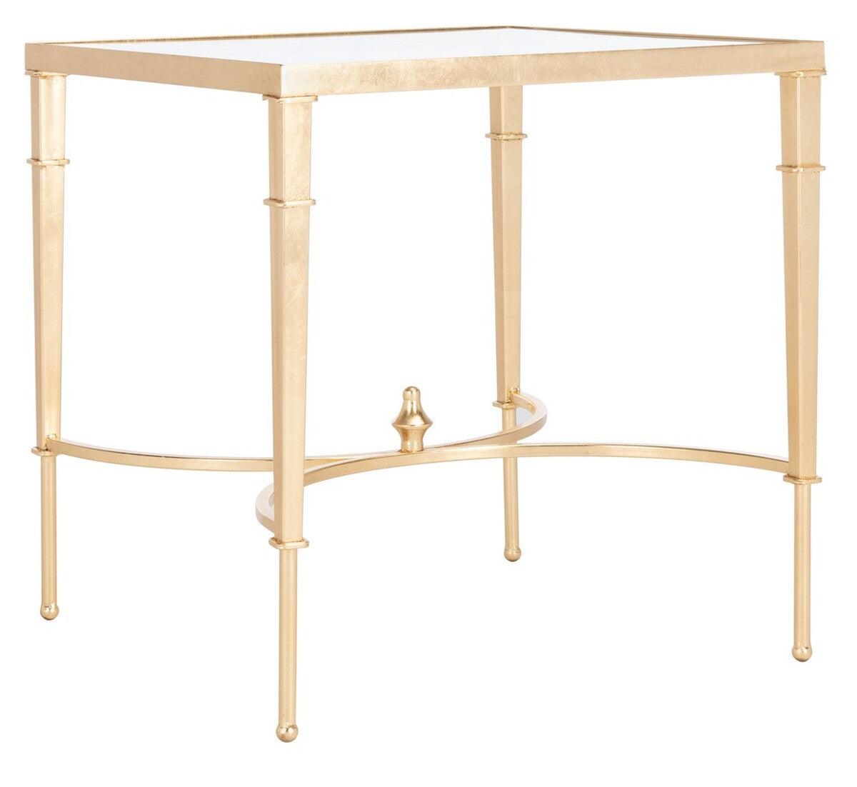 Safavieh Mendez Gold Leaf Accent Table | Accent Tables | Modishstore - 3