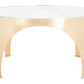Safavieh Lillia Gold Leaf Coffee Table - Gold | Coffee Tables | Modishstore - 2