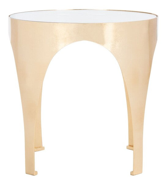 Safavieh Lillia Gold Leaf Accent Table | Accent Tables | Modishstore - 5