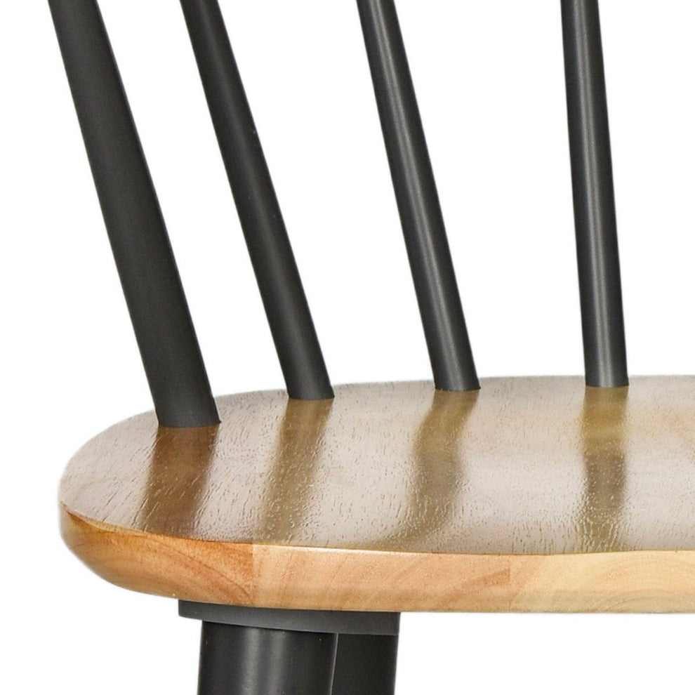 Safavieh Blanchard Curved Spindle Side Chair | Dining Chairs | Modishstore - 25