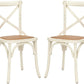 Safavieh Franklin X Back Farmhouse Chair - Set Of 2 | Dining Chairs | Modishstore - 8