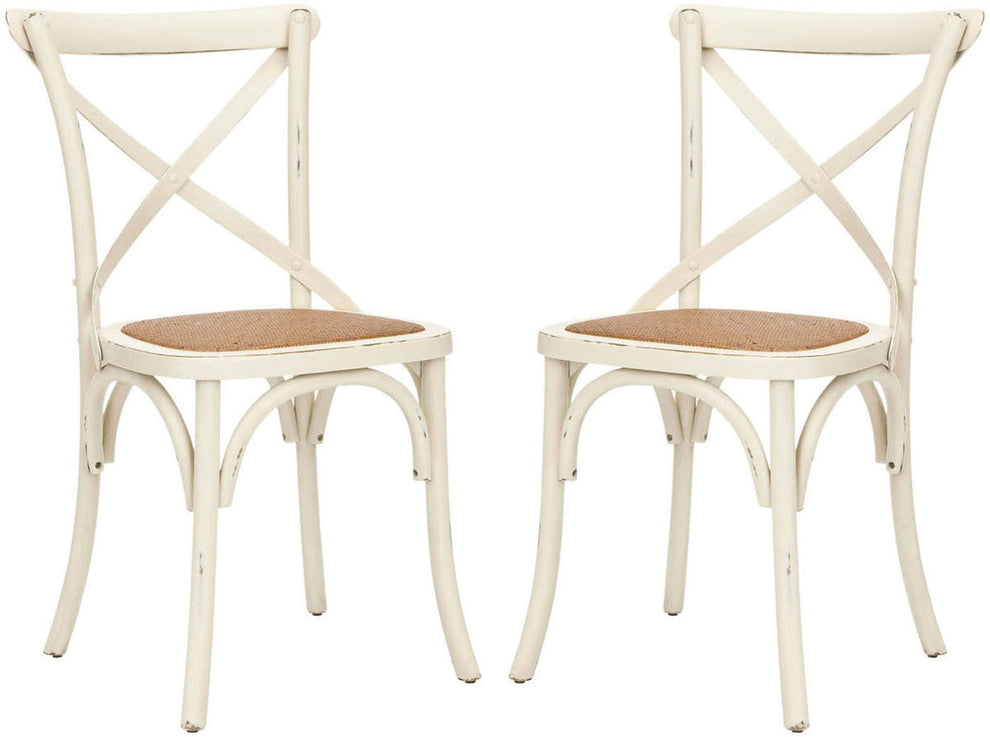 Safavieh Franklin X Back Farmhouse Chair - Set Of 2 | Dining Chairs | Modishstore - 8