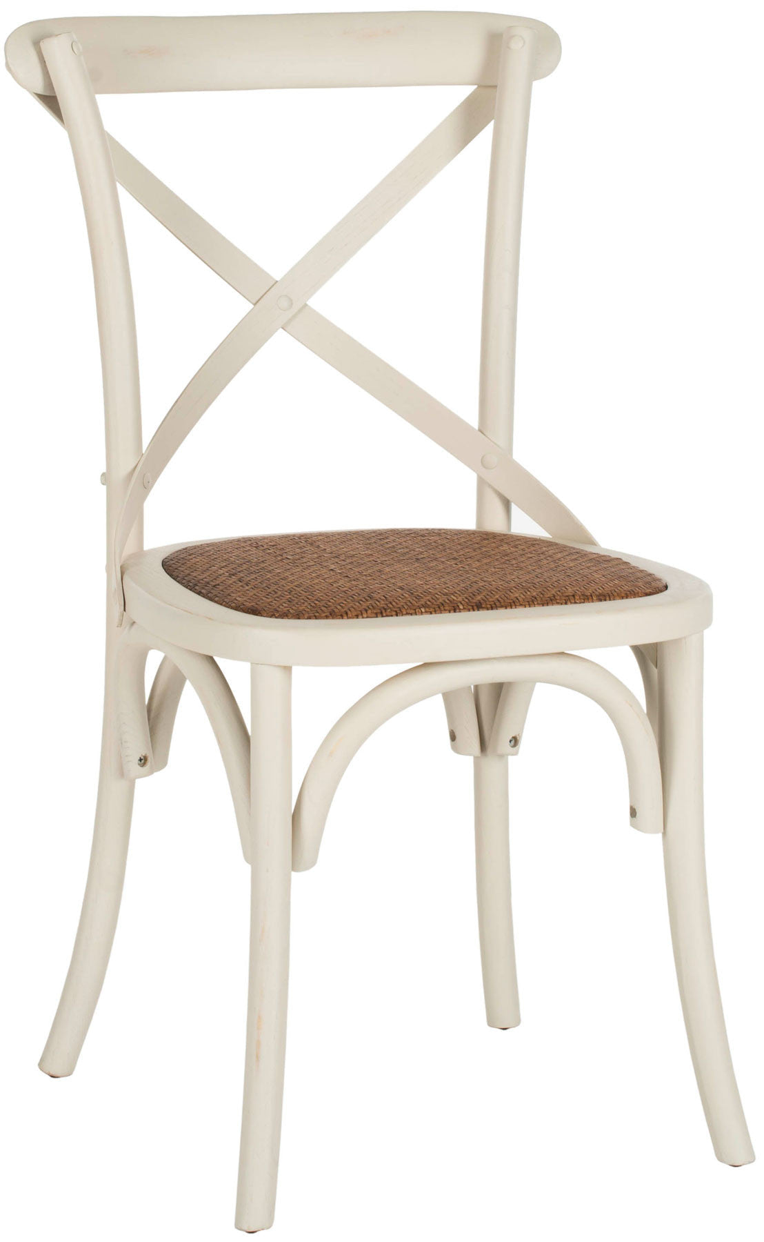 Safavieh Franklin X Back Farmhouse Chair - Set Of 2 | Dining Chairs | Modishstore - 2