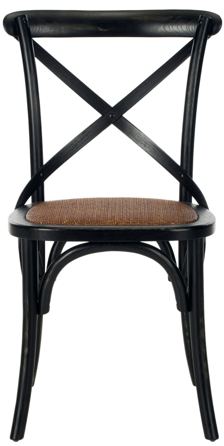 Safavieh Franklin X Back Farmhouse Chair - Set Of 2 | Dining Chairs | Modishstore - 6