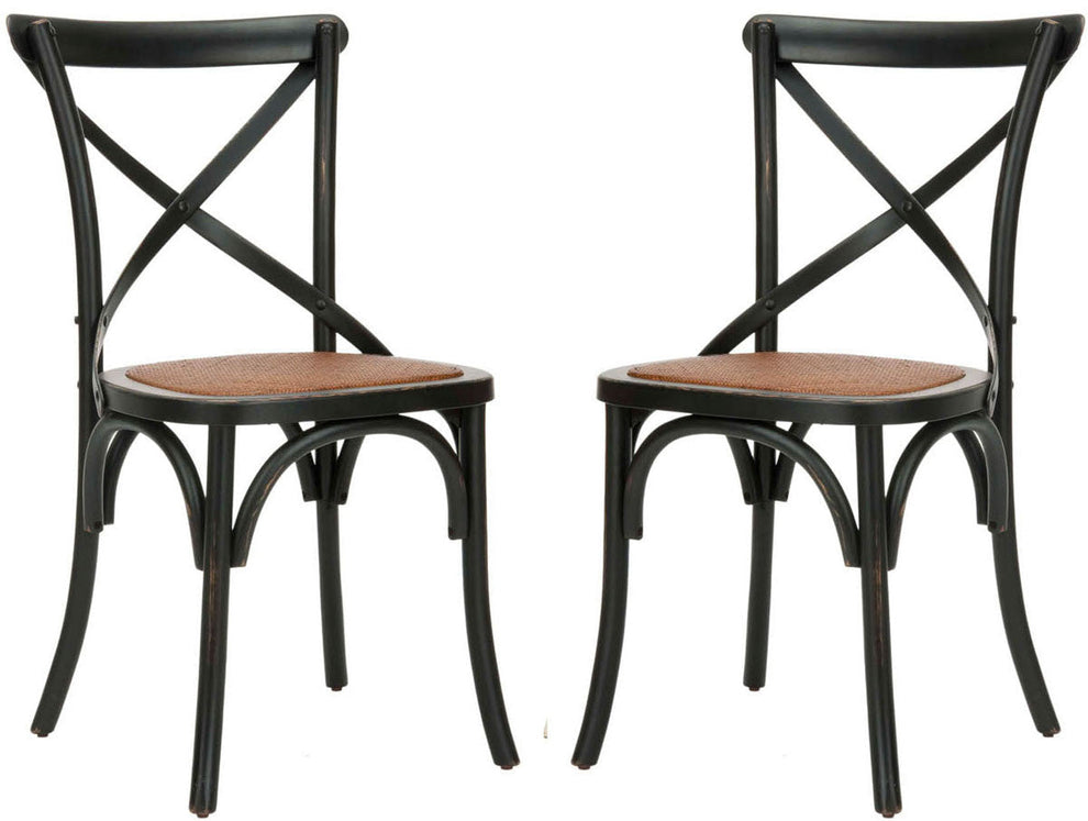 Safavieh Franklin X Back Farmhouse Chair - Set Of 2 | Dining Chairs | Modishstore - 19