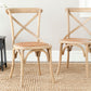 Safavieh Franklin X Back Farmhouse Chair - Set Of 2 | Dining Chairs | Modishstore - 15