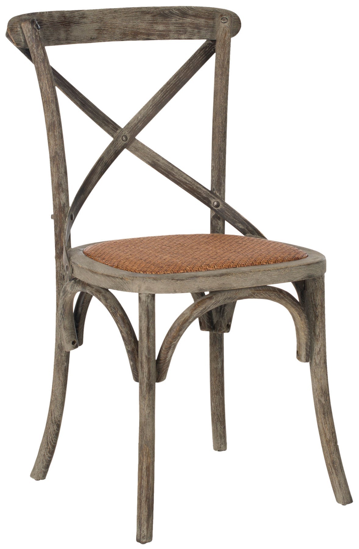 Safavieh Franklin X Back Farmhouse Chair - Set Of 2 | Dining Chairs | Modishstore - 5