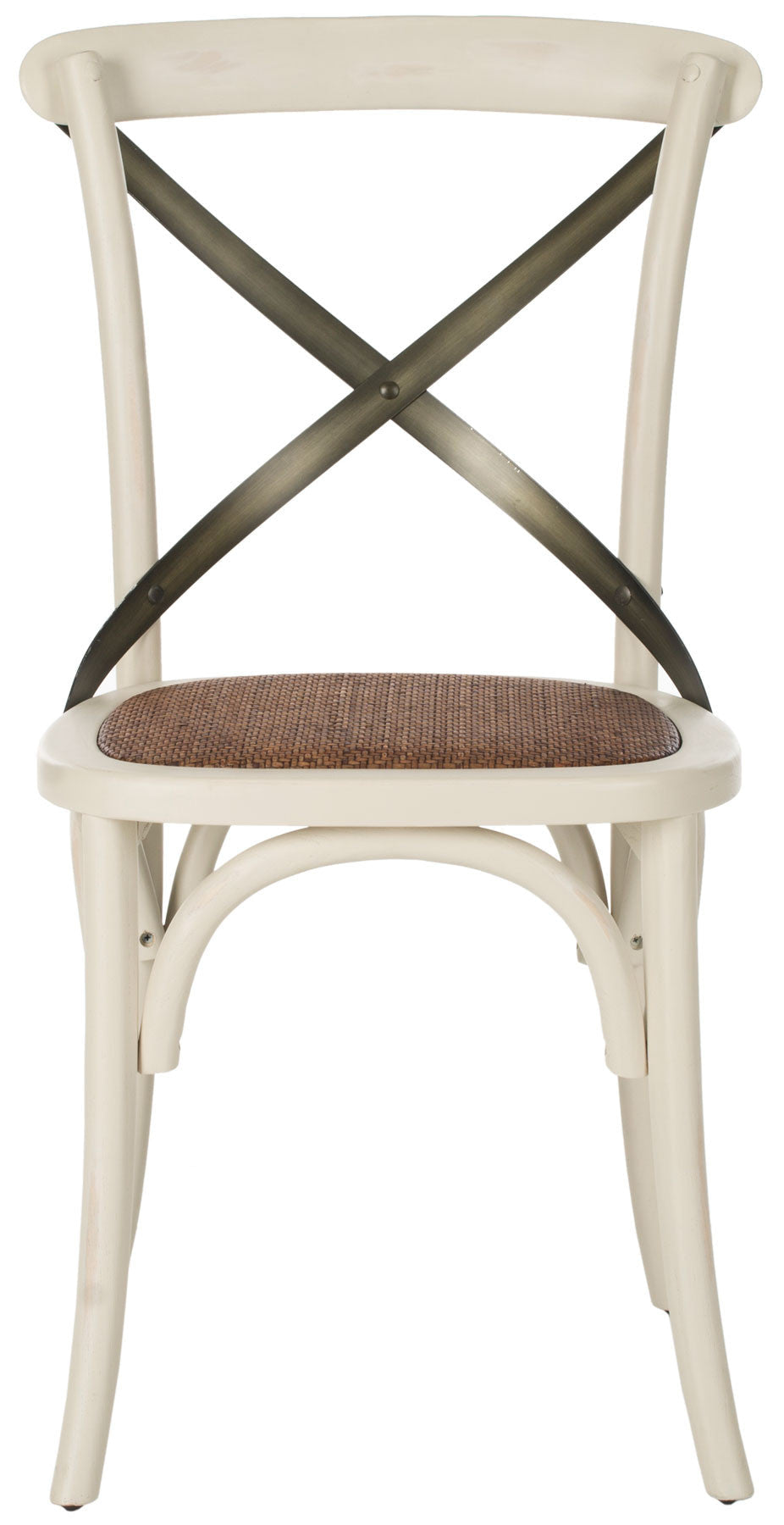 Safavieh Eleanor X Back Farmhouse Side Chair | Dining Chairs | Modishstore - 12