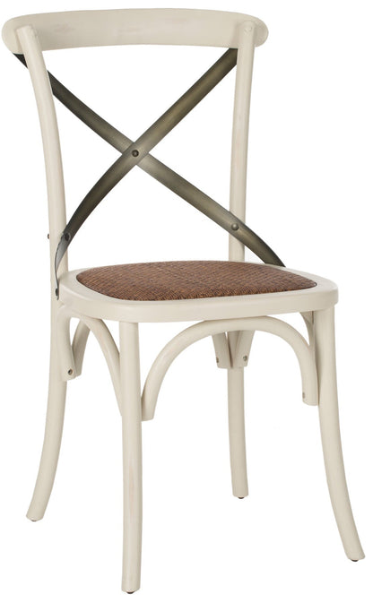 Safavieh Eleanor X Back Farmhouse Side Chair | Dining Chairs | Modishstore - 2