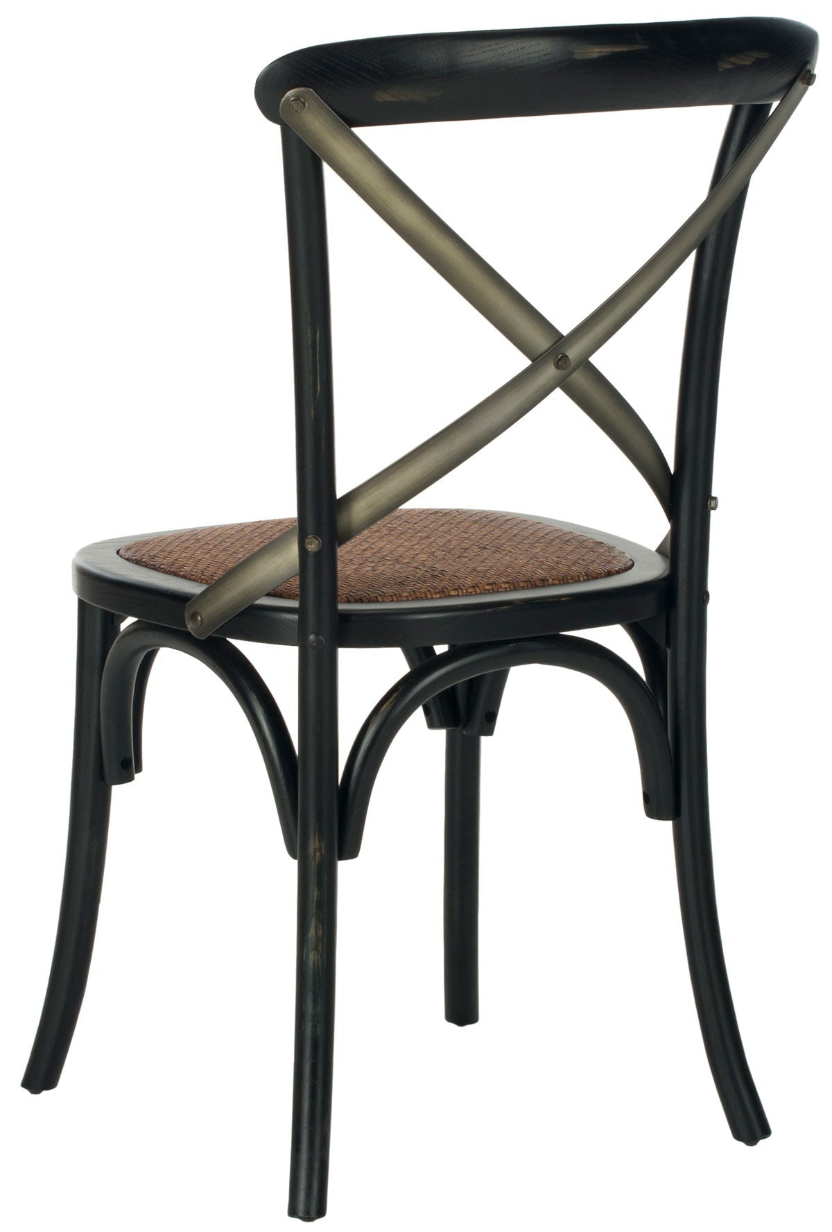 Safavieh Eleanor X Back Farmhouse Side Chair | Dining Chairs | Modishstore - 7