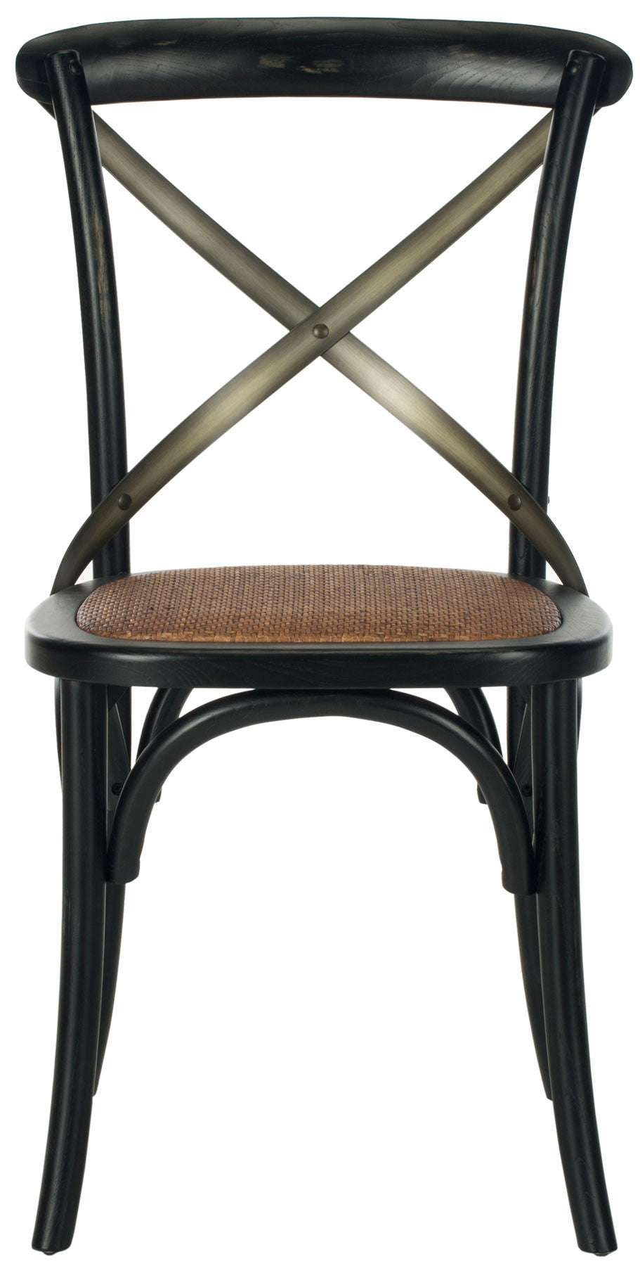 Safavieh Eleanor X Back Farmhouse Side Chair | Dining Chairs | Modishstore - 8
