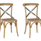 Safavieh Eleanor X Back Farmhouse Side Chair | Dining Chairs | Modishstore - 14