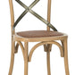 Safavieh Eleanor X Back Farmhouse Side Chair | Dining Chairs | Modishstore - 4