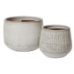 Anders White Terracotta Pot By Accent Decor- 2 sizes | Planters, Troughs & Cachepots | Modishstore - 2