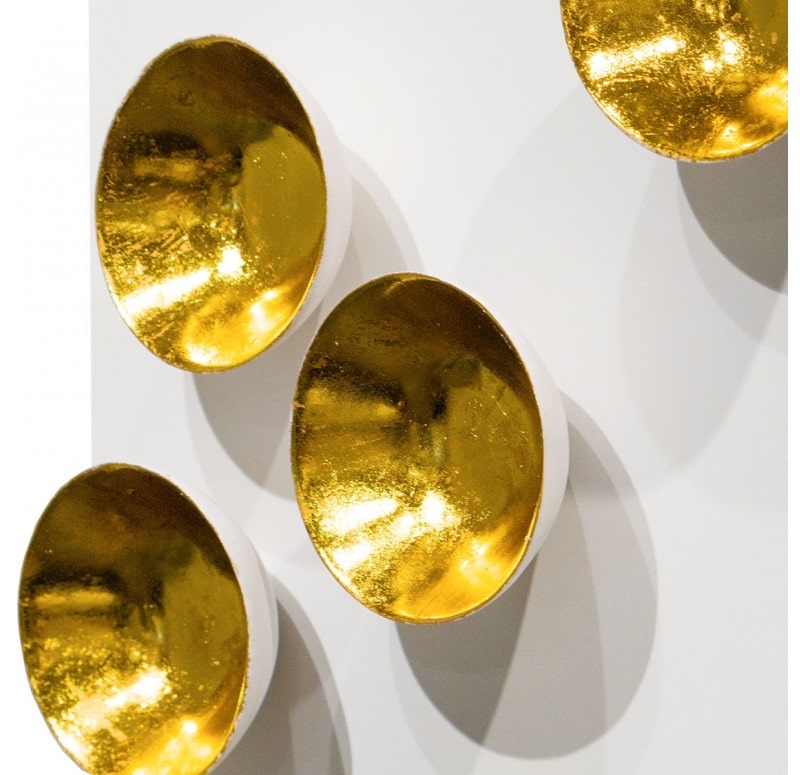 Wall Play Substrate, 'Gold Full Moon' by Gold Leaf Design Group | Wall Decor | Modishstore - 2