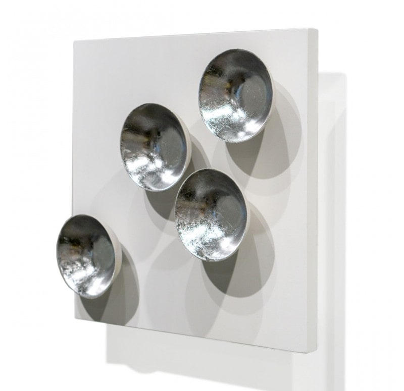 Wall Play Substrate, 'Silver Full Moon' Gold Leaf Design Group | Wall Decor | Modishstore