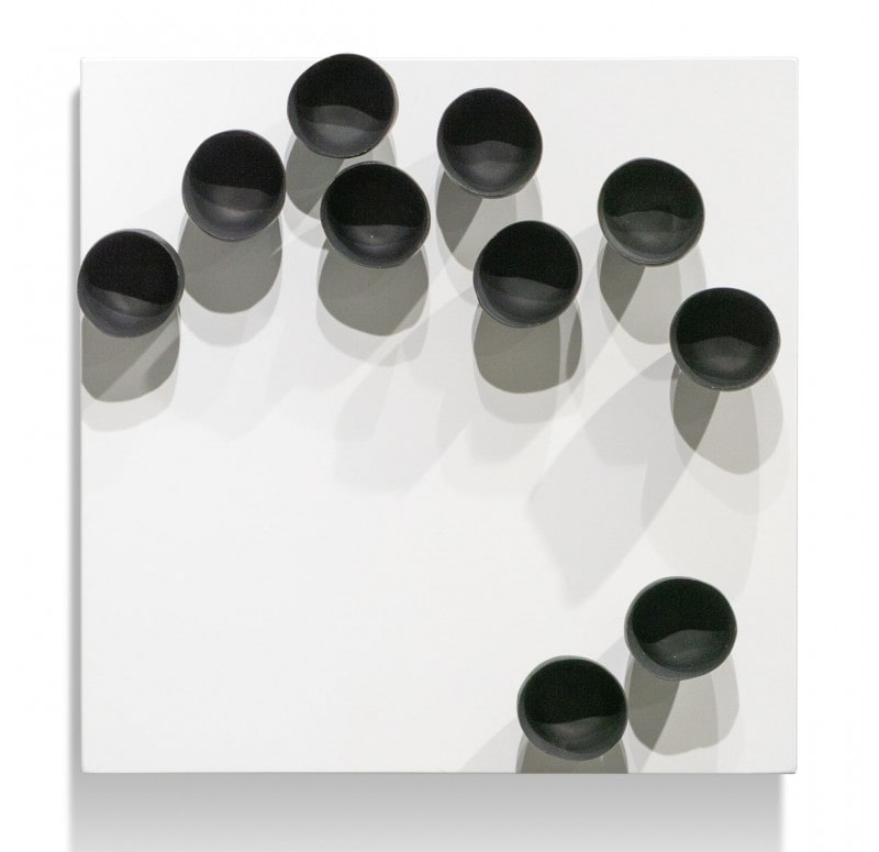 Wall Play Substrate, 'Black Seed' by Gold Leaf Design Group | Wall Decor | Modishstore