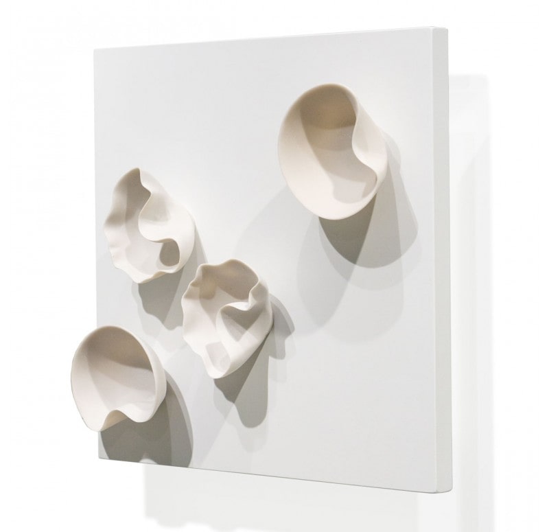 Wall Play Substrate, 'Cream Organic' by Gold Leaf Design Group | Wall Decor | Modishstore