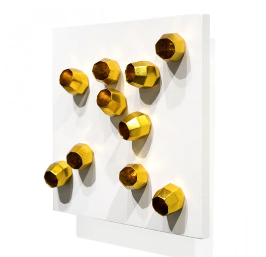 Wall Play Substrate, 'Gold Barnacle' Gold Leaf Design Group | Wall Decor | Modishstore